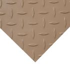 03-w266-bg-04 Diamond Plate Metallic Pvc Garage Flooring