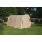 0677599626890 Shelterlogic Auto Shelter Roundtop Instant Garage Sandstone