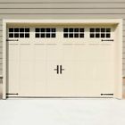 08457 Garage Door Decorative Hardware Hinges Handles Magnetic Black 723003508457