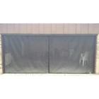 3-zipper 0853914003458 Unbranded Fresh Air Screens Garage Door Screen With