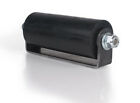 14.7006 Unbranded Rubber Guide Roller On Weldable Steel Mounting Bracket With