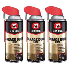 4566 3-in-one Garage Door Lubricant Prevents Rust Corrosion Sticking And Squeaking