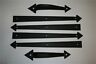 330308 330307 Wayne Dalton Arrow Black Decorative Garage Door Hardware Kit