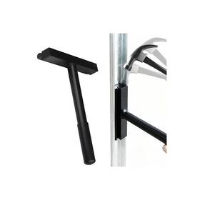 Tgxf-01 333s Garage Door Track Anvil - Clamp-on 2-inch Small Black