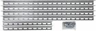 34131zcdlg Blue Hawk Silver Steel Garage Door Bracket