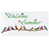 39128 Collections Etc Welcome Summer Garage Door Magnets By 191121049259