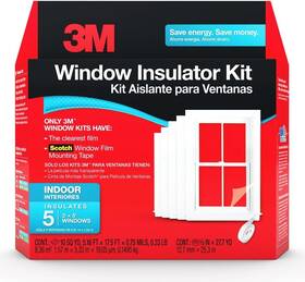 5-windows 3m 2141-ep Indoor Window Insulation Insulator Kit For 5 Windows 3ft X 5ft