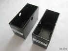 48411 Unbranded Two Black Steel Sliding Gate Wheel Box 844339006551