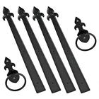 4xuadcezs0 Crown Metalworks Premium Decorative Black Garage Door Hardware 0030699100149