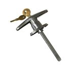 500-10015 National Garage Door Locking Handle Thru Bolt Low Profile Keys