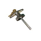 500-10020 National Garage Door Locking Handle Thru Bolt Flush Escutcheon Keys