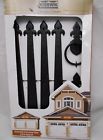 539084 Metalworks Premium Decorative Black Garage Hardware Kit Decoration 030699100149