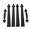 6402368825976 Unbranded Door Decorative Magnetic Accents Handle Hinge Carriage