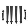 6901387653978 Unbranded Handles Hinges Garage Door Accents Magnetic Kit