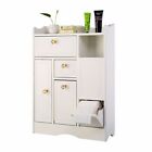 6917284210824 Unbranded Wood Storage Cabinet Bathroom Bedroom Home Furniture