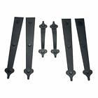 6cywu8mzva Household Essentials Magnetic Decorative Garage Door Hinges Handles Hardware Kit