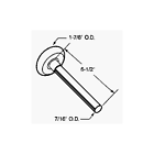 7962436 Slide Co Ball Steel Garage Door Roller