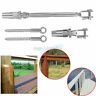 T316 840637111850 Unbranded Stainless Steel Deck Toggle Tensioner For Cable