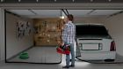 91023 Ideaworks Single Garage Door Screen Magnetic Closure Weighted 049047391023