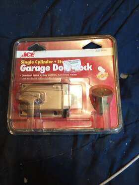 Ace-50086 Ace Garage Door Lock 50086