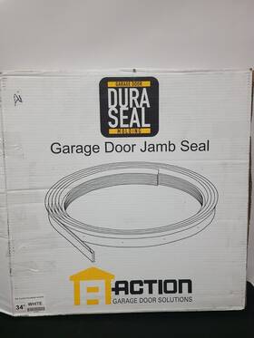 109-0092 Action Coiled Duraseal Garage Door Side And Top Weatherstripping Kit New 34ft