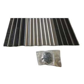 Action Industries 313043174110 Garage Door Brush Seal With Aluminum Retainer Fasteners Drafts Resistance