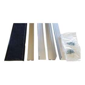 A13xt-18-a Action Industries Garage Door Bottom Seal Kit Easy To Install For 2-car