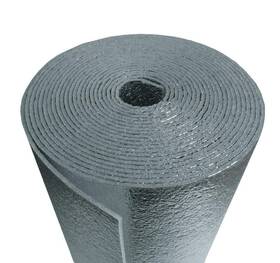 Aes 215615665243 R-8 Hvac Duct Wrap Insulation Reflective 2 Sided Foam Core 4ft X 12ft 48 S