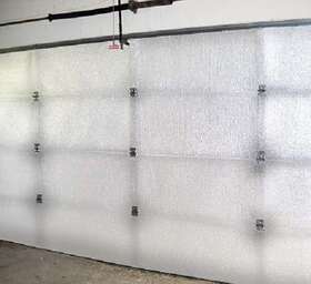 Aes 219499991474 Us Energy Products Nasa Tech White Reflective Foam Core Garage Door Insulatio