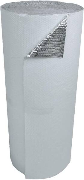 Aes 686820252531 Us Energy Products 48 Inch X 100ft White Double Bubble Reflective Foil Insulation