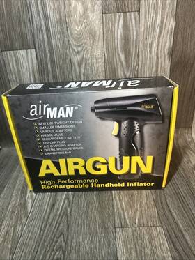 267001040 Air Man Portable Rechargeable Airgun Compressor Max 7.5 Bar Bicycle