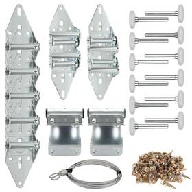 Akolafe 618202440687 Tune Up Kit For 16 X 7ft Or 18 Garage Door Includes 10pcs Ro