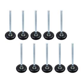 Hjl20230421 Antrader Garage Door Rollers 10 Pack Nylon Quiet Rolle
