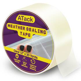 Xh-cwhv-8a00 Atack Transparent Window Weather 2 Inch X 30 Yards Single Pack Clear