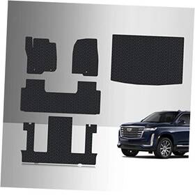 4022021006 Auto Mats Zone Inc Floor Accessories Set 3rd 21-25 Escalade Esv Full Cargo 2nd Row Bucket
