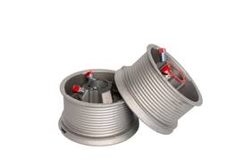 400-144 B&b Garage Supply Bbdr-12 Door Cable Drums Pair Standard Lift Drum Up To 12 Ft. High D