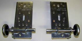 Babill 745373970122 Compatible Garage Door Bottom Fixture 1 Pair - Rh Lh With Rolle... Fast Ship