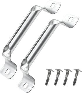 Baudelun 445049328334 Heavy Duty Garage Door Lift Handle 2 Pack Rolled Grip Compatible W