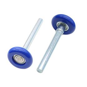 Baudelun Cklz-2pcs-ls 1.8 Inch Nylon Garage Door Roller 4 Stem Quiet Wheels For Do