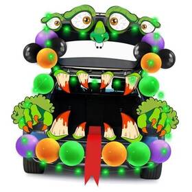 Baysing Ba-halloween06 Halloween Trunk Or Treat Car Decoration Kit With Eyes Teeth Balloons And