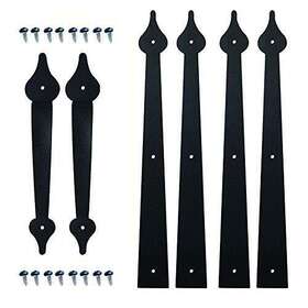 Bfmy 705814111040 Decorative Garage Hinge 4 Hings And 2 Handles Door Hinges Gar