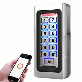 Sgd550 Bjlife Wifi Smart Garage Door Opener Keypad Ip68 Waterproof Metal Wireless
