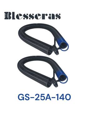 Gs-25a-140 Blesseras 140-lbs. Garage Door Extension Spring Replacement Kit 25ftft Long Double Loop