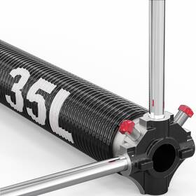 Gt-35l-250 Blesseras 250 X 35 Left Hand Wound Garage Door Torsion Spring With Non-slip Winding Bar