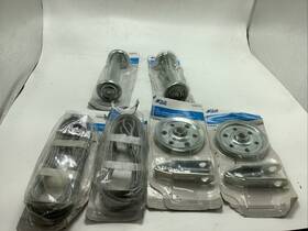 0586741 Blue Hawk Lot Of 6 3in Steel Universal Garage Door Pulley Cables Rollers