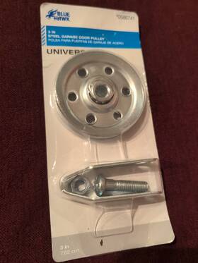 0597741 Blue Hawk 945133506675 New Steel Garage Door Pulley