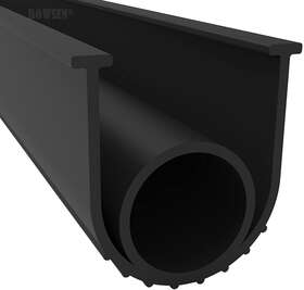 Seal-1 Bowsen Ltd Seal-1/4-10ft Garage Door Bottom Seals Weatherproof Weatherstrip Threshold Buffering