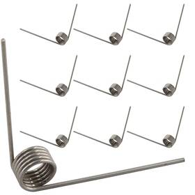 Zc202303142061 Brand Hordion 10pcs 2 Inch / 50mm 90 Degree Small Torsion Spring Stainless Steel