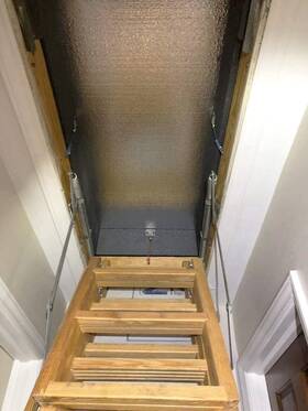 Rbt1 Brand Panady Attic Stairs Insulation Cover - 25 In X 54 11 Class A Fireproof