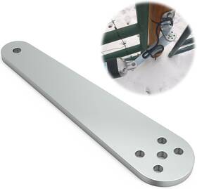 M-58401 Brand Woiron Push To Open Gate Bracket For Mighty Mule Automatic Openers 1 Silver